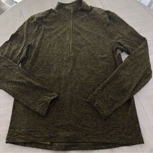 Lululemon Surge Warm 1/2 Zip Size Large